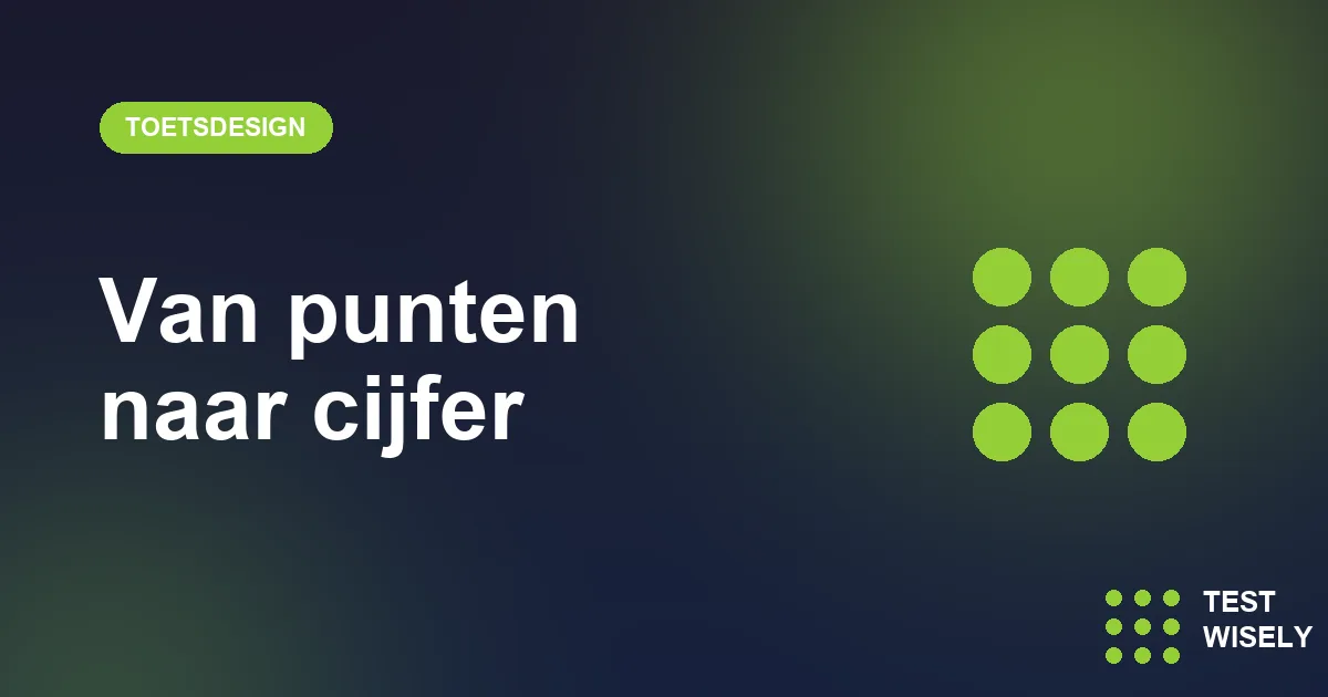 Cesuur bepalen en de N-term: zo maak je van punten een cijfer