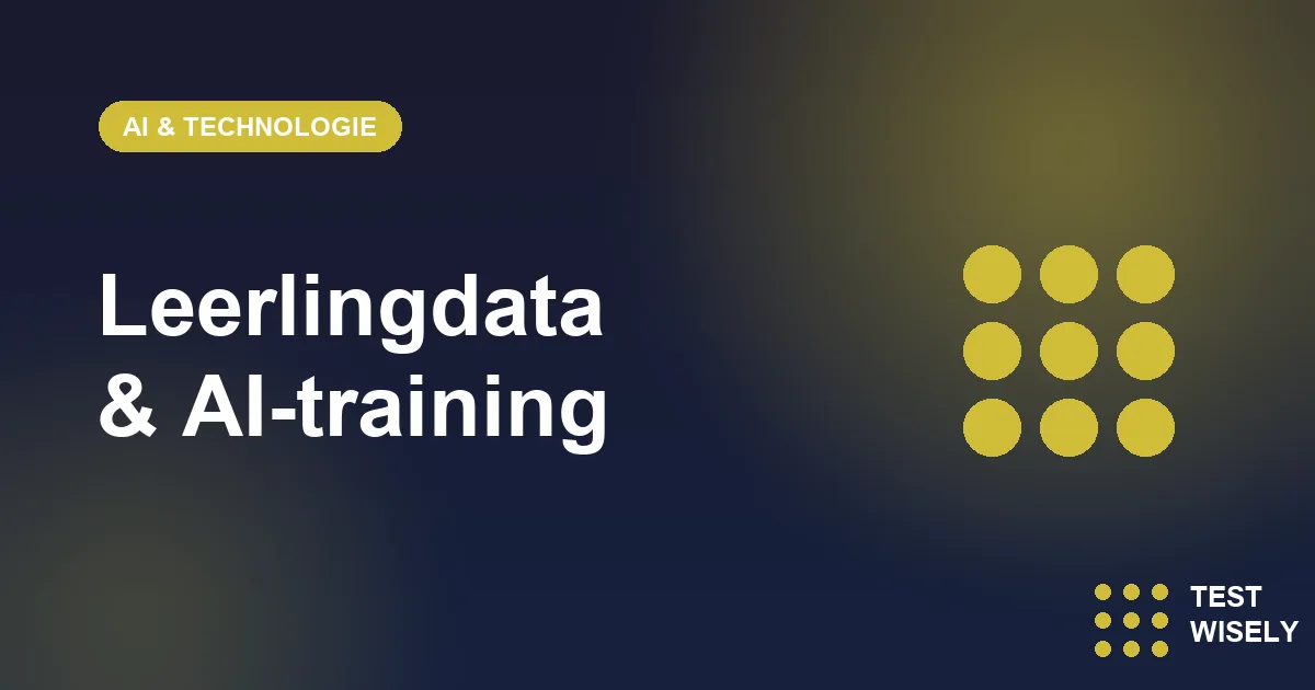 Mag leerlingdata gebruikt worden om AI te trainen? De grondslagen onder de AVG