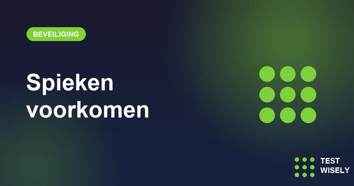 Spieken voorkomen bij online toetsen: 5 effectieve strategieën